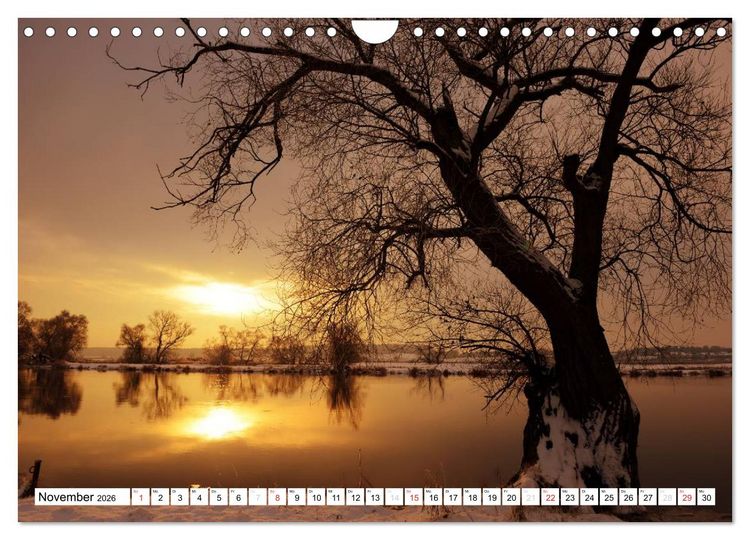 Produktbild: Vier Jahreszeiten im Land Brandenburg (Wandkalender 2026 DIN A4 quer), CALVENDO Monatskalender