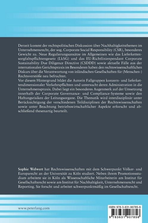 Produktbild: Menschenrechtsverantwortung deutscher Konzerne