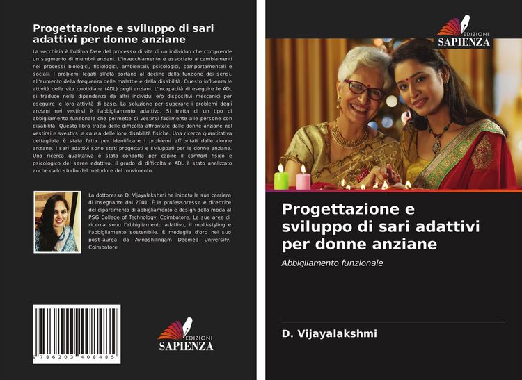 Produktbild: Progettazione e sviluppo di sari adattivi per donne anziane