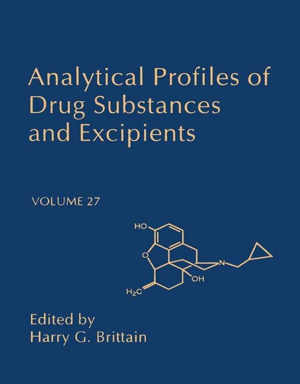 Produktbild: Analytical Profiles of Drug Substances and Excipients