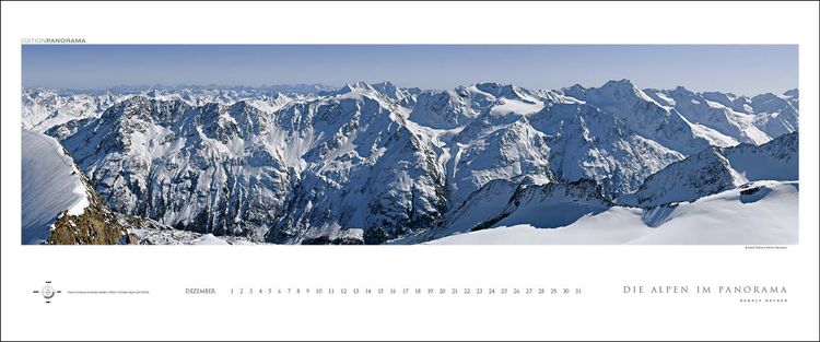 Produktbild: Die Alpen im Panorama