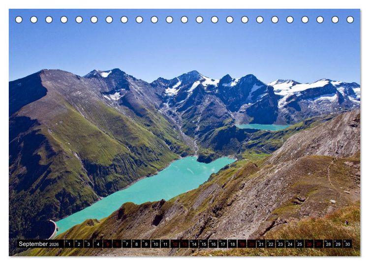 Produktbild: Gr&uuml;&szlig;e aus Kaprun (Tischkalender 2026 DIN A5 quer), CALVENDO Monatskalender