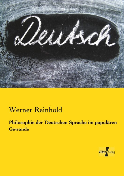 Produktbild: Philosophie der Deutschen Sprache im popul&auml;ren Gewande