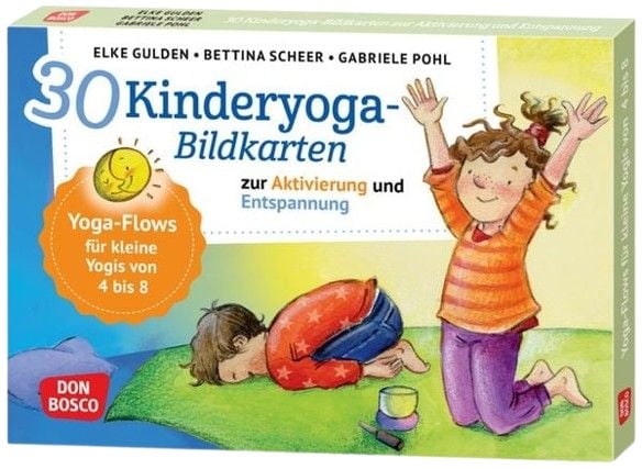Produktbild: 30 Kinderyoga-Bildkarten zur Aktivierung und Entspannung
