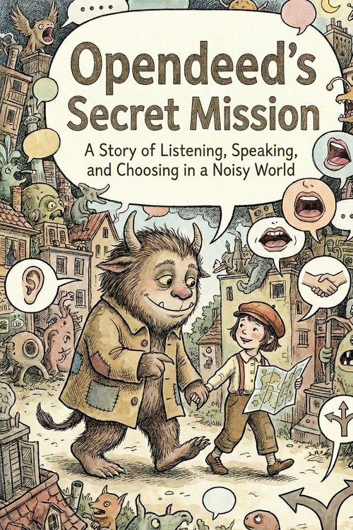 Produktbild: Opendeed'sSecret Mission&iquest;A Story of Listening, Speaking,and Choosing in a Noisy World