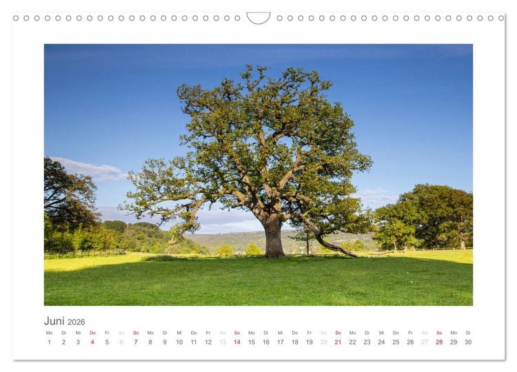 Produktbild: Wales / AT-Version (Wandkalender 2026 DIN A3 quer), CALVENDO Monatskalender