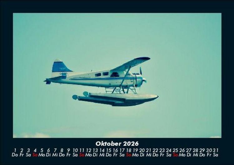 Produktbild: Flugzeuge 2026 Fotokalender DIN A5