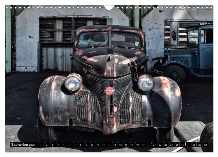 Produktbild: Florida Junk Cars (Wandkalender 2026 DIN A3 quer), CALVENDO Monatskalender