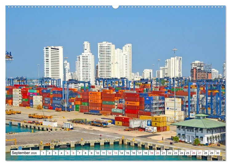 Produktbild: Traumziele Mittelamerikas - Costa Rica, Panama und Kolumbien (hochwertiger Premium Wandkalender 2026 DIN A2 quer), Kunstdruck in Hochglanz
