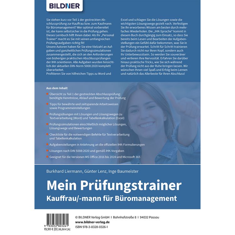 Produktbild: Mein Pr&uuml;fungstrainer Kauffrau / Kaufmann f&uuml;r B&uuml;romanagement