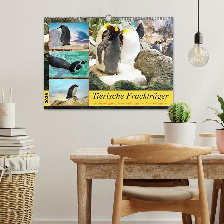 Produktbild: Tierische Fracktr&auml;ger (Wandkalender 2026 DIN A3 quer), CALVENDO Monatskalender