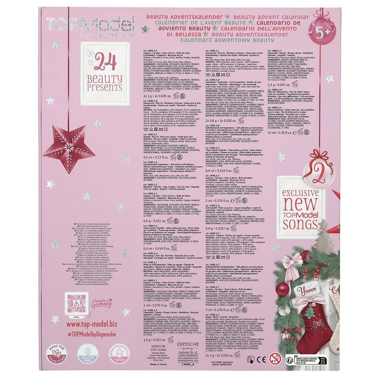 Produktbild: DEPESCHE TOPModel Adventskalender Beauty