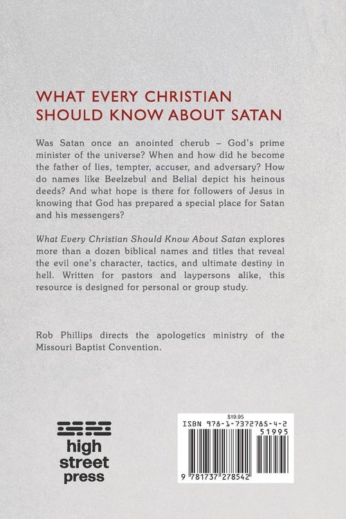 Produktbild: What Every Christian Should Know About Satan