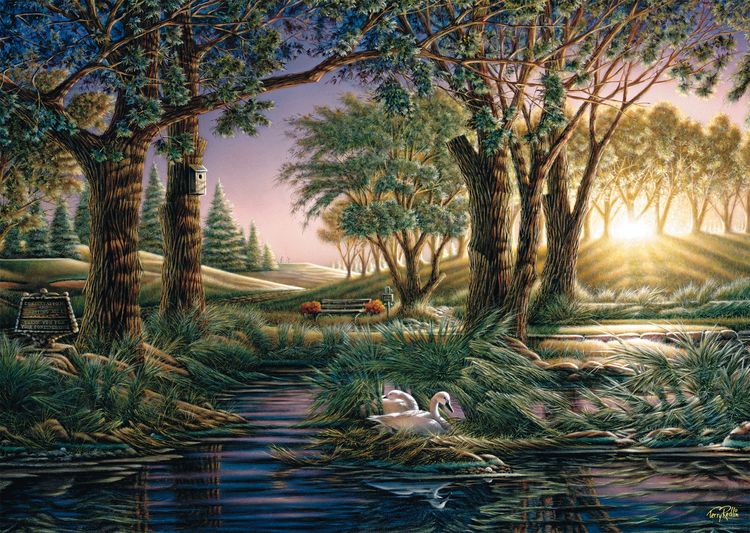 Produktbild: Morgenzauber am Teich
