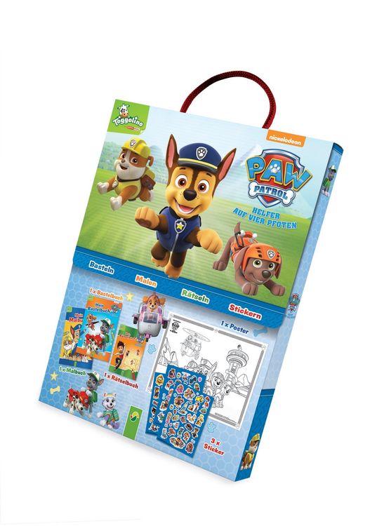 Produktbild: Paw Patrol Spa&szlig;-Set I Basteln - R&auml;tseln - Stickern