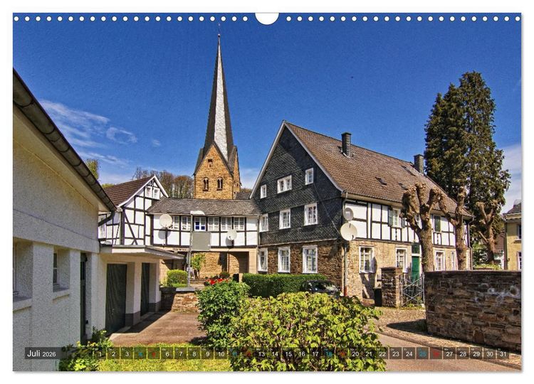 Produktbild: Stadtansichten R&uuml;nderoth (Wandkalender 2026 DIN A3 quer), CALVENDO Monatskalender