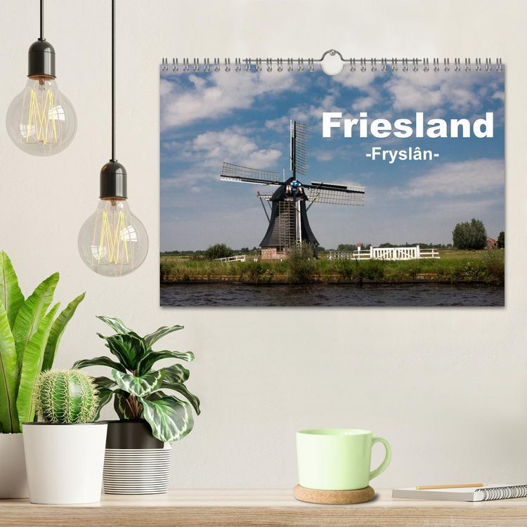 Produktbild: Friesland - Fryslan (Wandkalender 2026 DIN A4 quer), CALVENDO Monatskalender