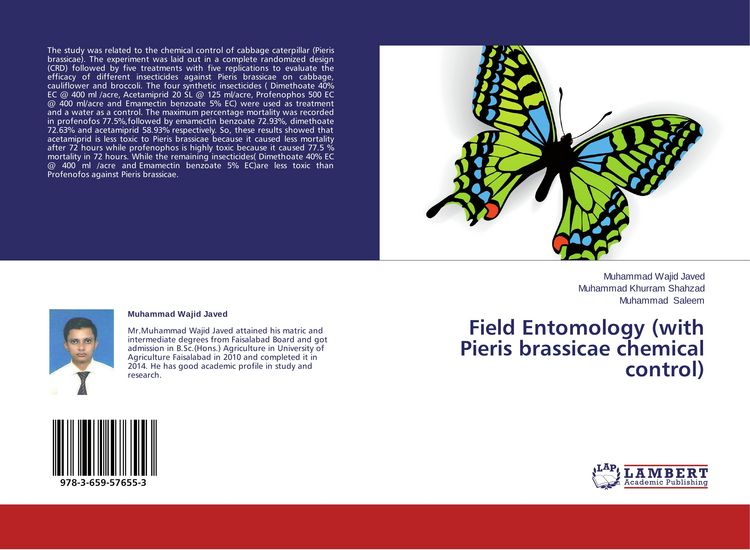 Produktbild: Field Entomology (with Pieris brassicae chemical control)