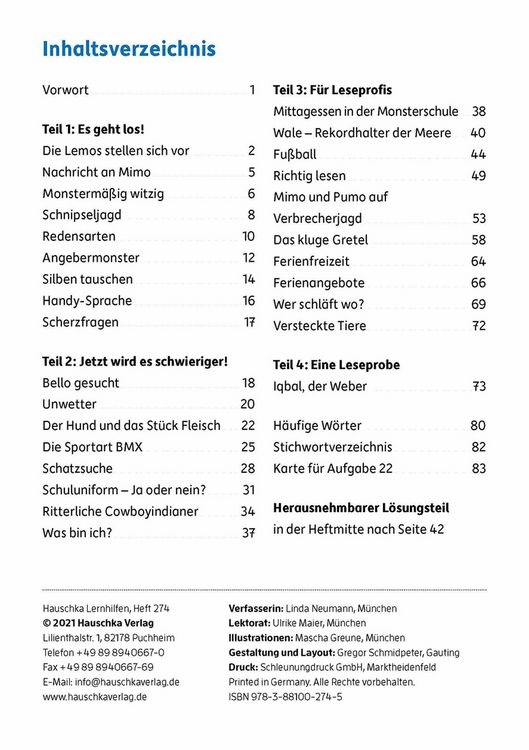 Produktbild: Besser lesen 4. Klasse