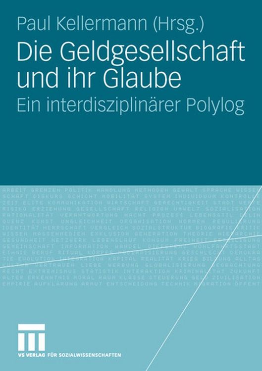 Produktbild: Die Geldgesellschaft und ihr Glaube