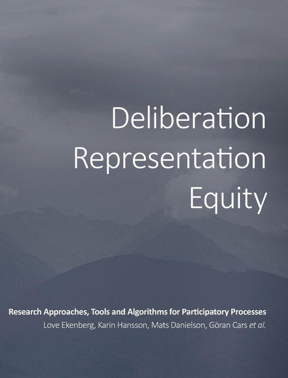 Produktbild: Deliberation, Representation, Equity