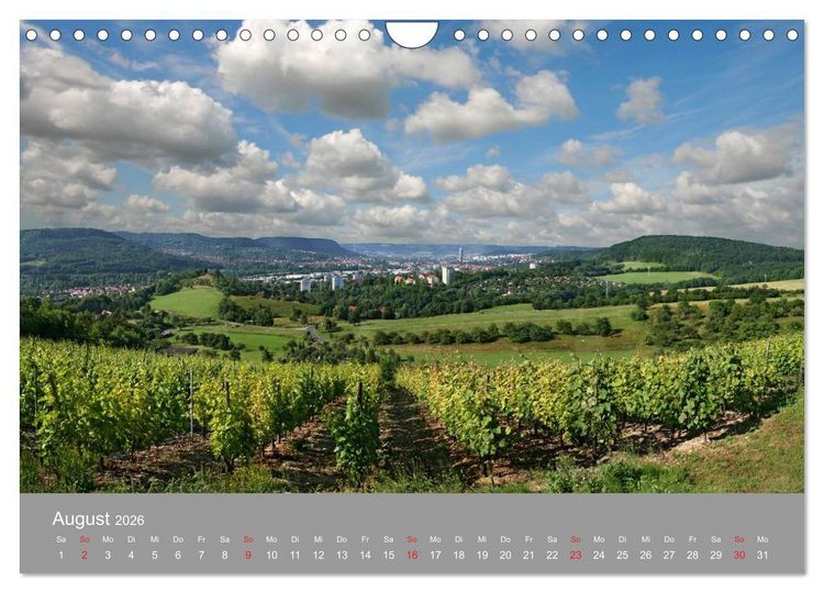 Produktbild: Jena in Th&uuml;ringen (Wandkalender 2026 DIN A4 quer), CALVENDO Monatskalender