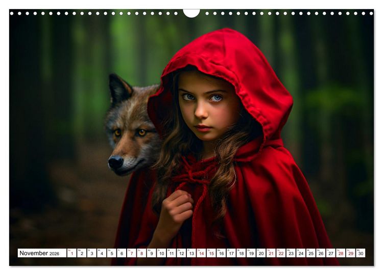 Produktbild: M&auml;rchenzauber - Verwunschene Welten (Wandkalender 2026 DIN A3 quer), CALVENDO Monatskalender