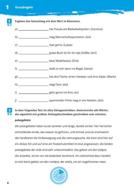 Produktbild: 10-Minuten-Training Deutsch Gro&szlig;- und Kleinschreibung 5./6. Klasse. Kleine Lernportionen f&uuml;r jeden Tag