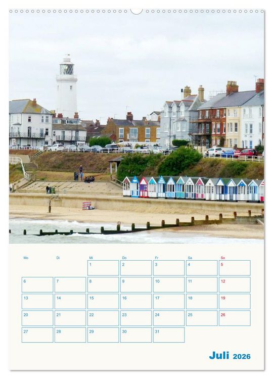 Produktbild: East Anglia - Englands wundersch&ouml;ner Osten (Wandkalender 2026 DIN A2 hoch), CALVENDO Monatskalender