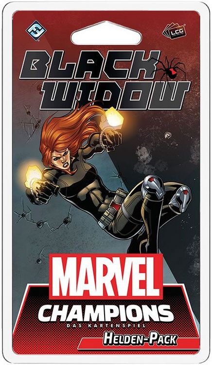 Produktbild: Asmodee FFGD2906 - Marvel Champions, Black Widow, Kartenspiel, Erweiterung