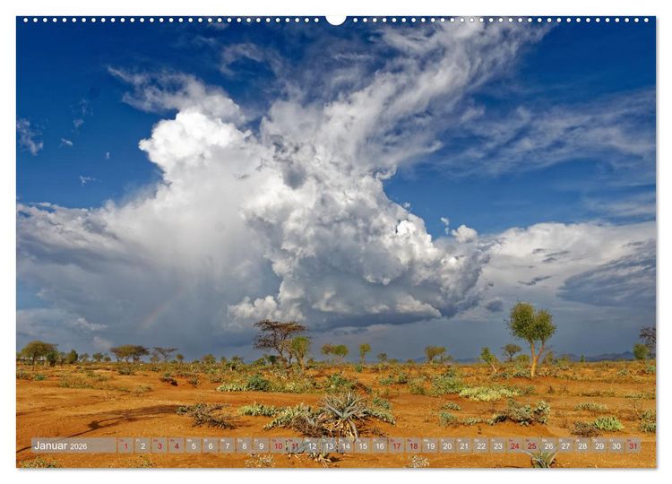 Produktbild: neunziggrad photoart: &auml;thiopien von nord nach s&uuml;d (hochwertiger Premium Wandkalender 2026 DIN A2 quer), Kunstdruck in Hochglanz