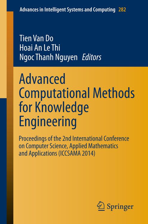 Produktbild: Advanced Computational Methods for Knowledge Engineering