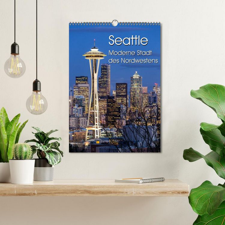 Produktbild: Seattle - Moderne Stadt des Nordwestens (Wandkalender 2026 DIN A3 hoch), CALVENDO Monatskalender