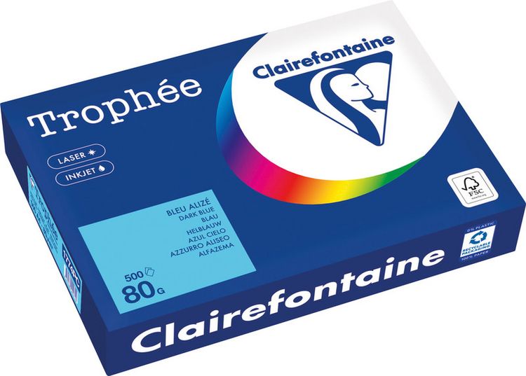 Produktbild: Kopierpapier A4 80g blau