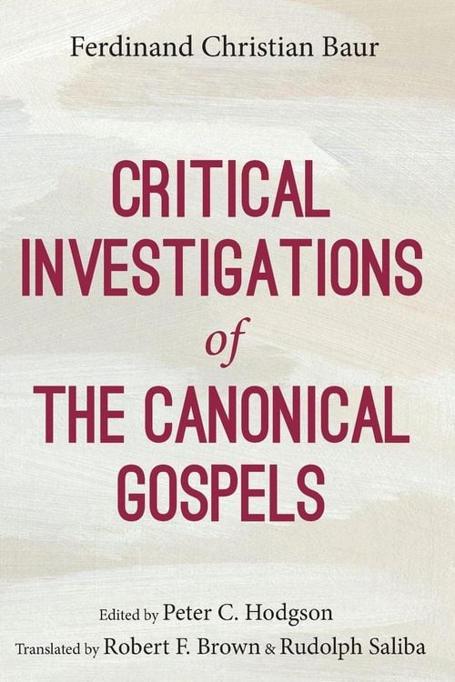Produktbild: Critical Investigations of the Canonical Gospels