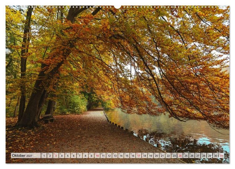 Produktbild: Augsburg - Bayerische Weltstadt mit Herz (hochwertiger Premium Wandkalender 2027 DIN A2 quer), Kunstdruck in Hochglanz