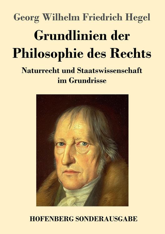 Produktbild: Grundlinien der Philosophie des Rechts