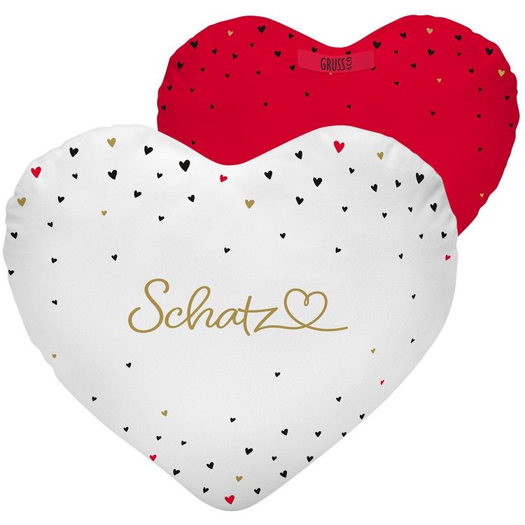 Produktbild: Pl&uuml;schkissen mit Motiv "Schatz"
