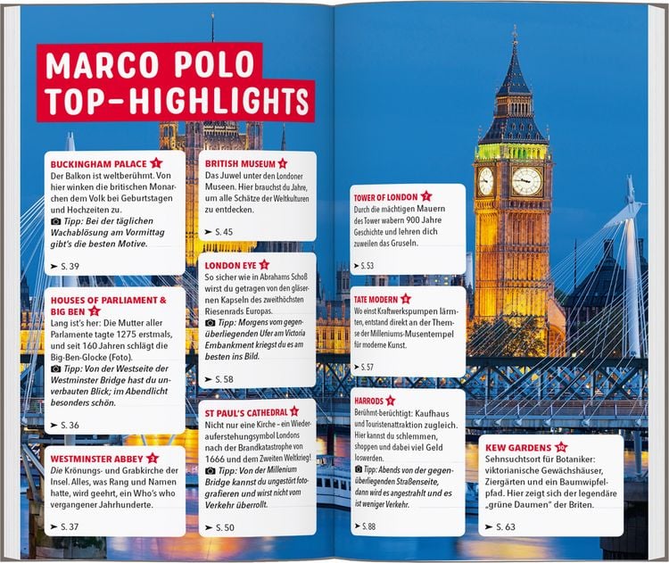 Produktbild: MARCO POLO Reisef&uuml;hrer London