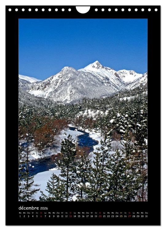 Produktbild: La vall&eacute;e de la Clar&eacute;e Hautes-Alpes (Calendrier mural 2026 DIN A4 horizontal), CALVENDO calendrier mensuel
