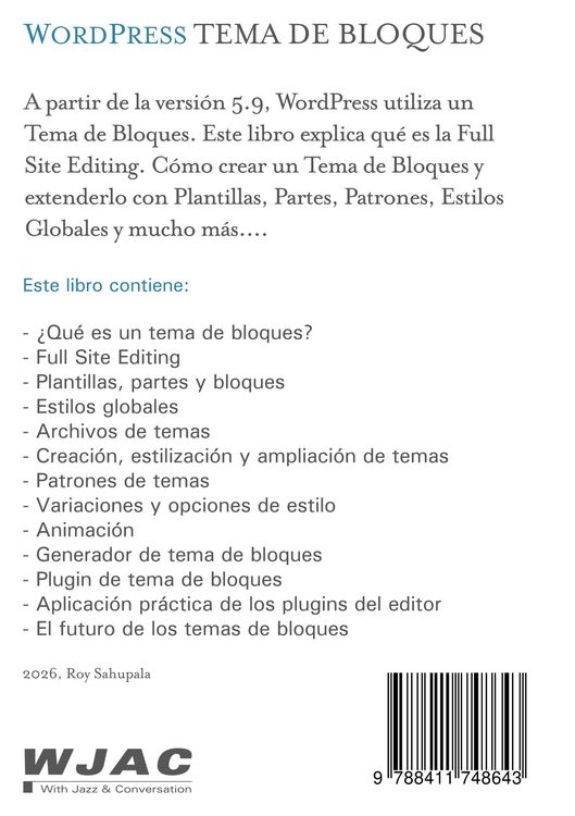 Produktbild: WordPress Tema de bloques