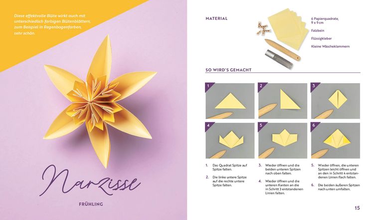 Produktbild: Origami-Flowers &ndash; Wundersch&ouml;ne Bl&uuml;ten zum Dekorieren & Verschenken