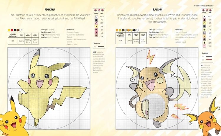 Produktbild: PokeMon Cross Stitch Kit