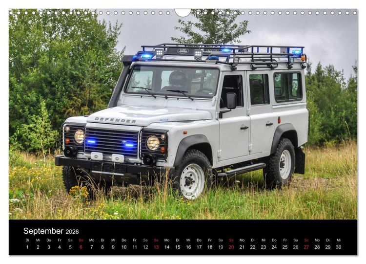 Produktbild: Einsatzfahrzeuge (Wandkalender 2026 DIN A3 quer), CALVENDO Monatskalender