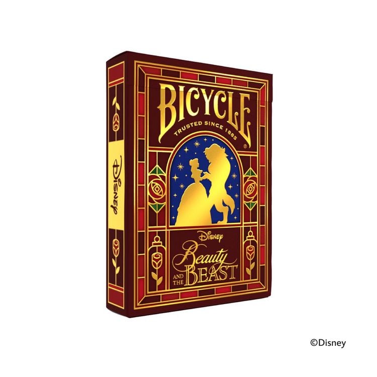 Produktbild: Bicycle&reg; Disney Beauty and the Beast (Designer Spielkarten, Poker, Skat...)