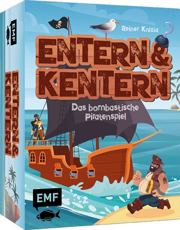 Produktbild: Kartenspiel: Entern & Kentern &ndash; Das bombastische Piratenspiel f&uuml;r die ganze Familie