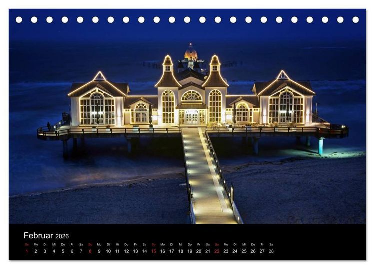 Produktbild: R&uuml;gen (Tischkalender 2026 DIN A5 quer), CALVENDO Monatskalender