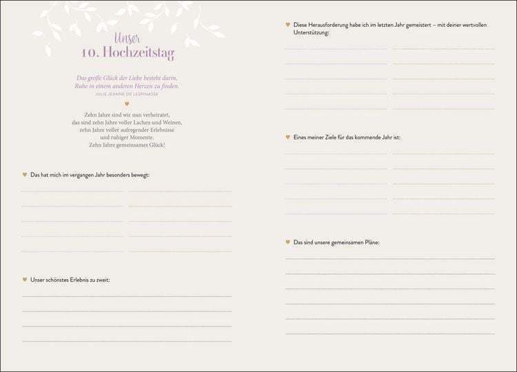 Produktbild: Unsere Hochzeitstage