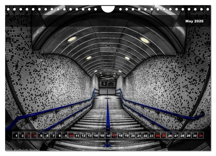 Produktbild: More London Underground 2026 (Wall Calendar 2026 DIN A4 landscape), CALVENDO 12 Month Wall Calendar
