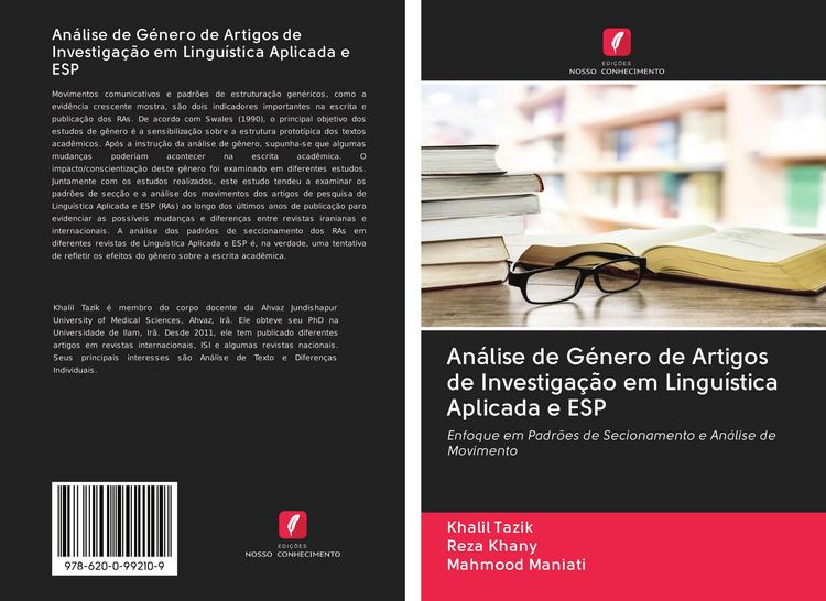Produktbild: An&aacute;lise de G&eacute;nero de Artigos de Investiga&ccedil;&atilde;o em Lingu&iacute;stica Aplicada e ESP